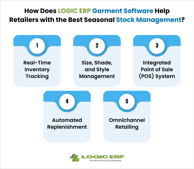 How Does LOGIC ERP Garment Software Help Retailers with the Best Seasonal Stock Management?