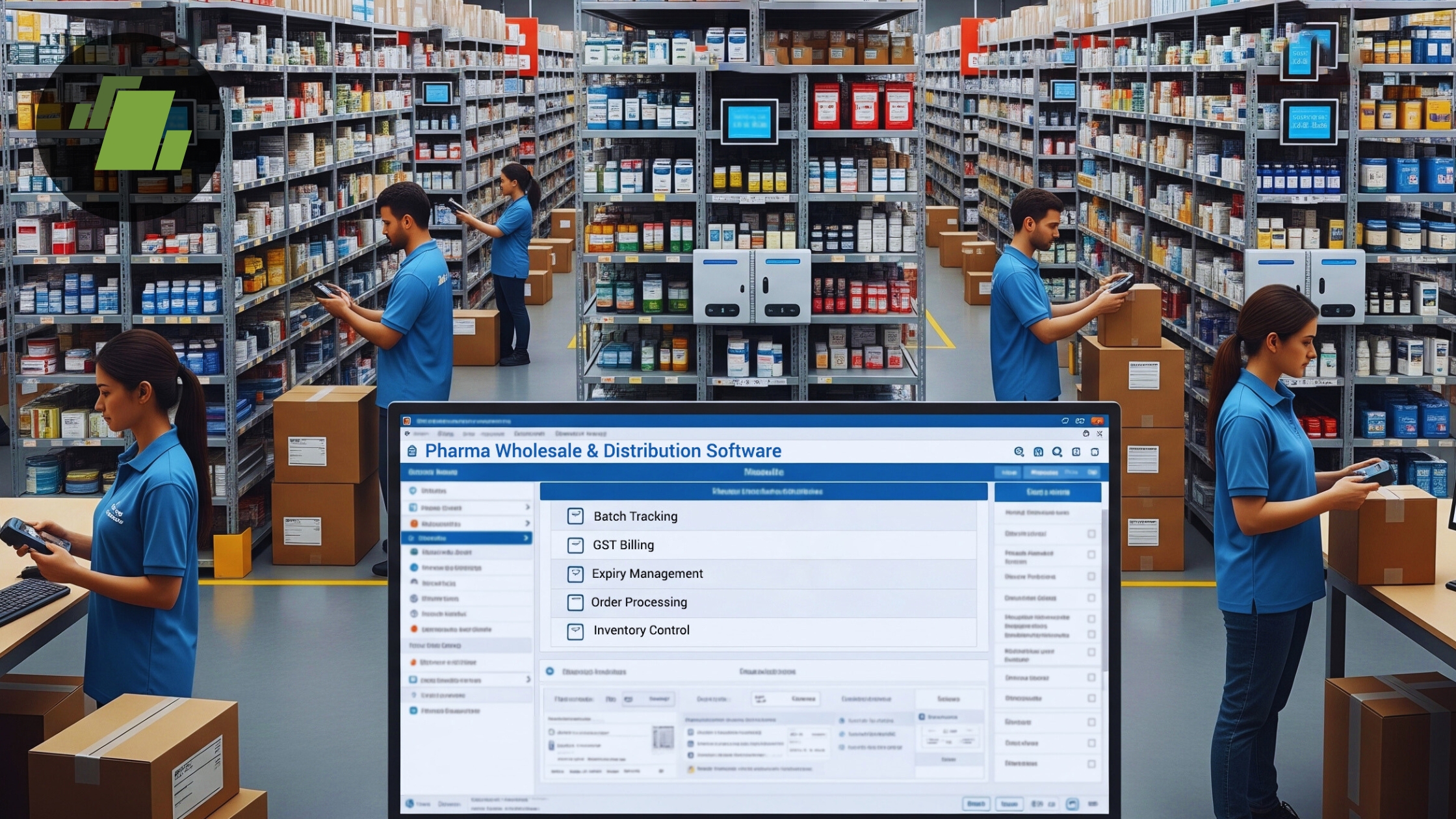 Top 10 Best Benefits of LOGIC ERP Pharma Wholesale & Distribution Software for Wholesalers & Distributors
