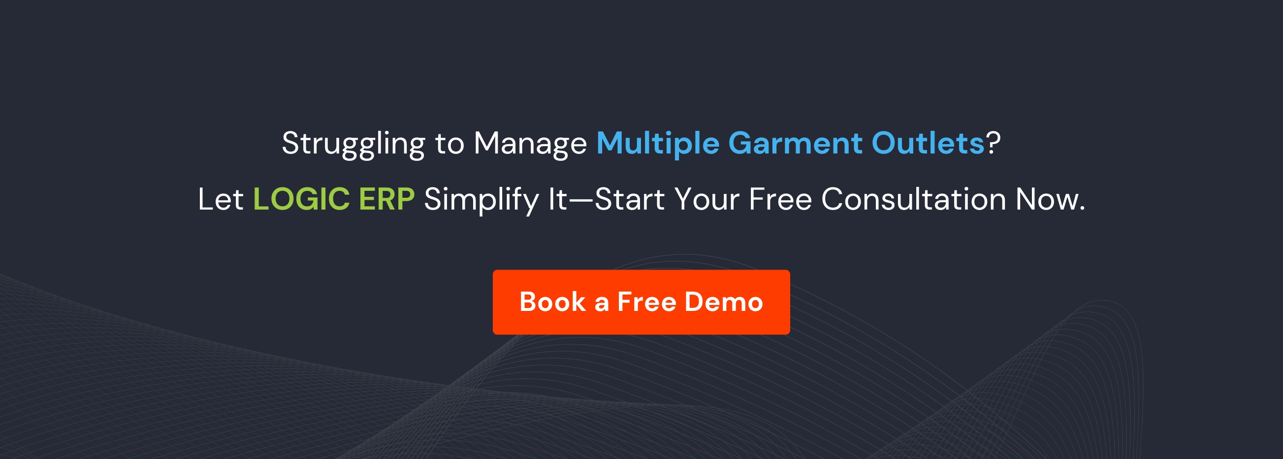 Book Demo of LOGIC ERP Garment Retail Software Now!