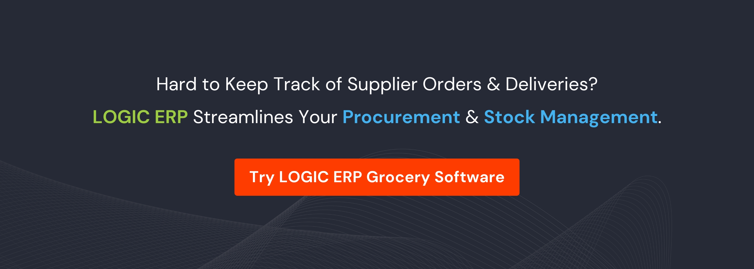 Book Demo of LOGIC ERP Grocery Software Now!