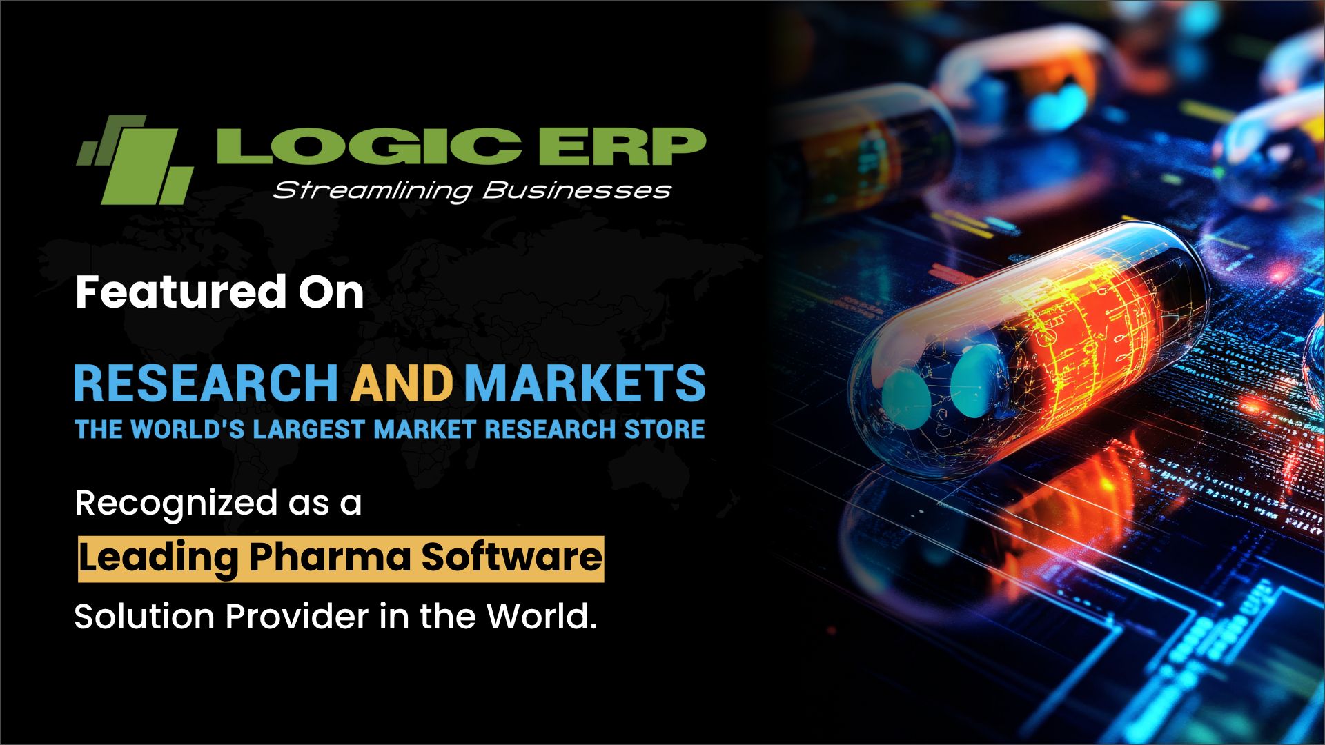 LOGIC ERP | Leading Pharma Forward, Recognized Across the Globe
