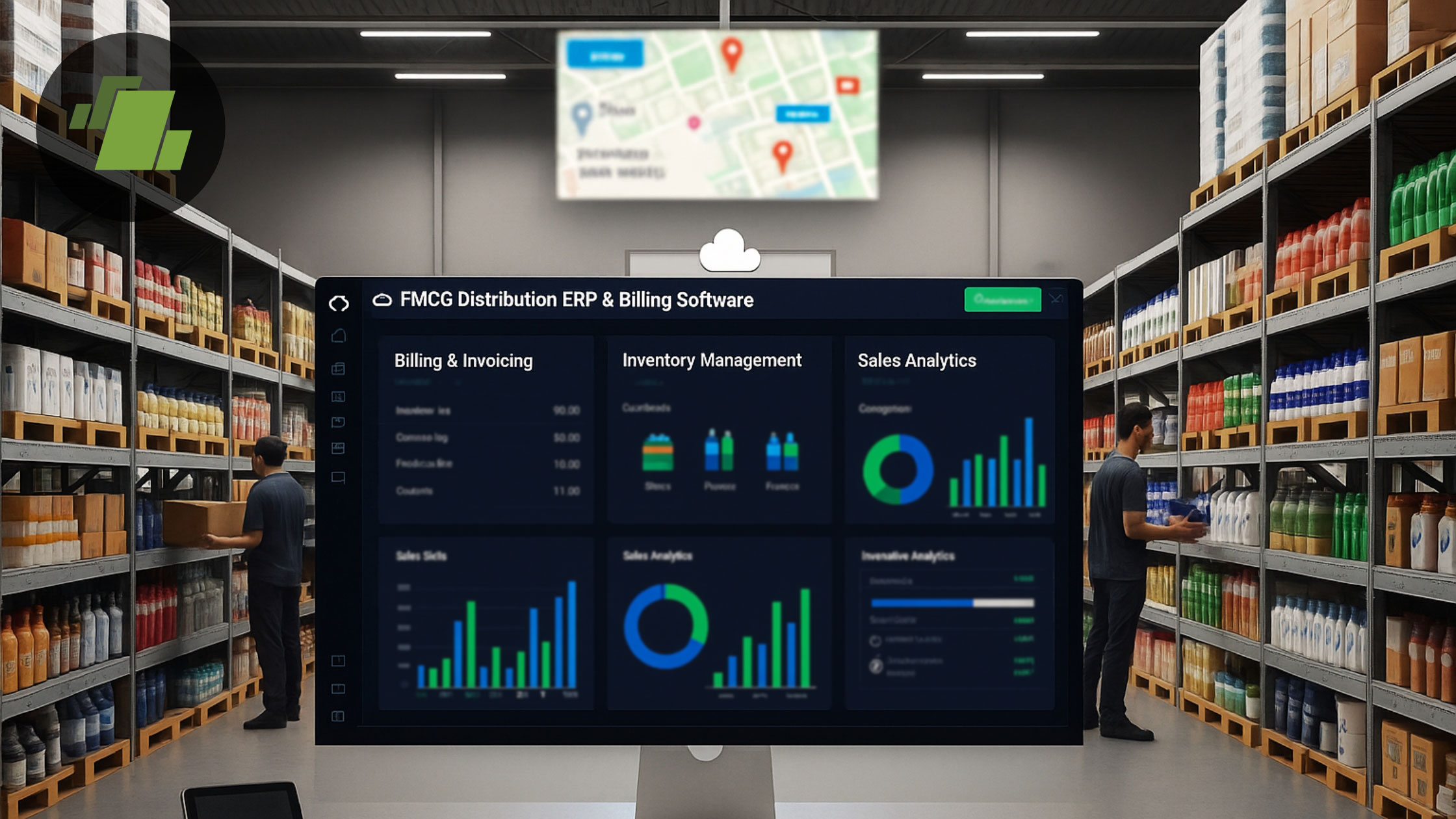 Multi-Channel FMCG Distribution: Role of ERP & Billing Software Solutions
