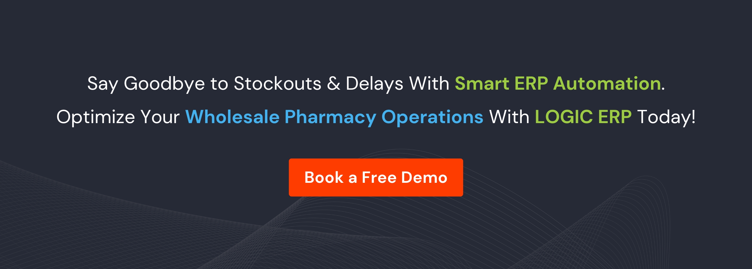 Book Demo of LOGIC ERP Pharmacy Software Now!