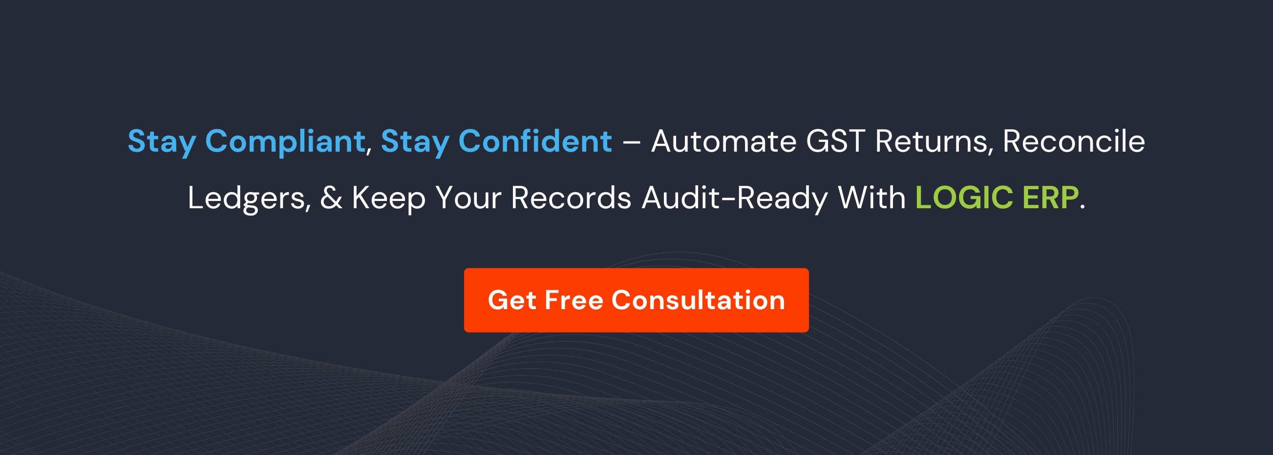 Book Demo of LOGIC ERP GST Software Now!