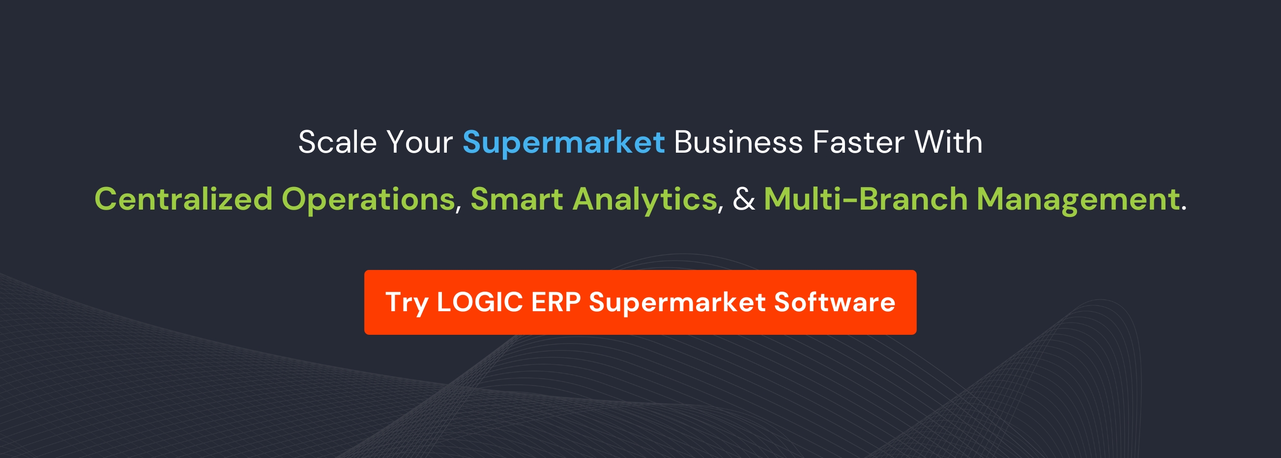 Book Demo of LOGIC ERP Supermarket Software Now!