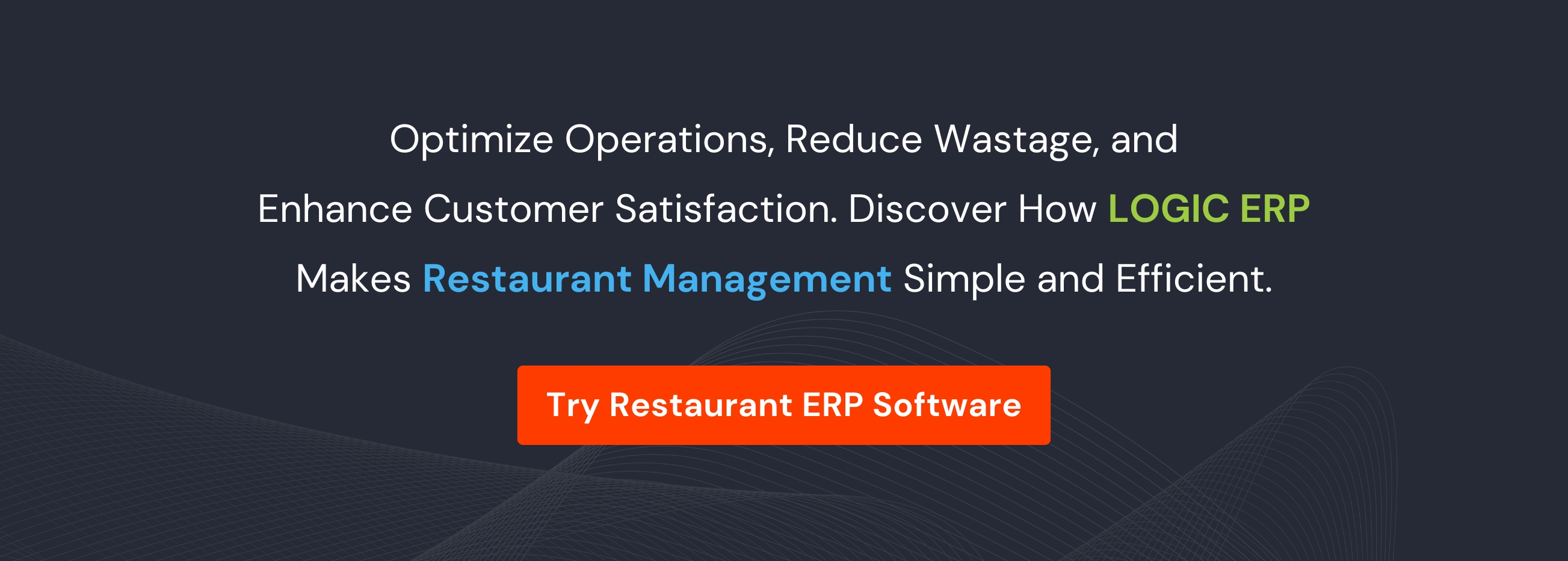 Book a Free Demo of LOGIC ERP Restaurant Software Now!