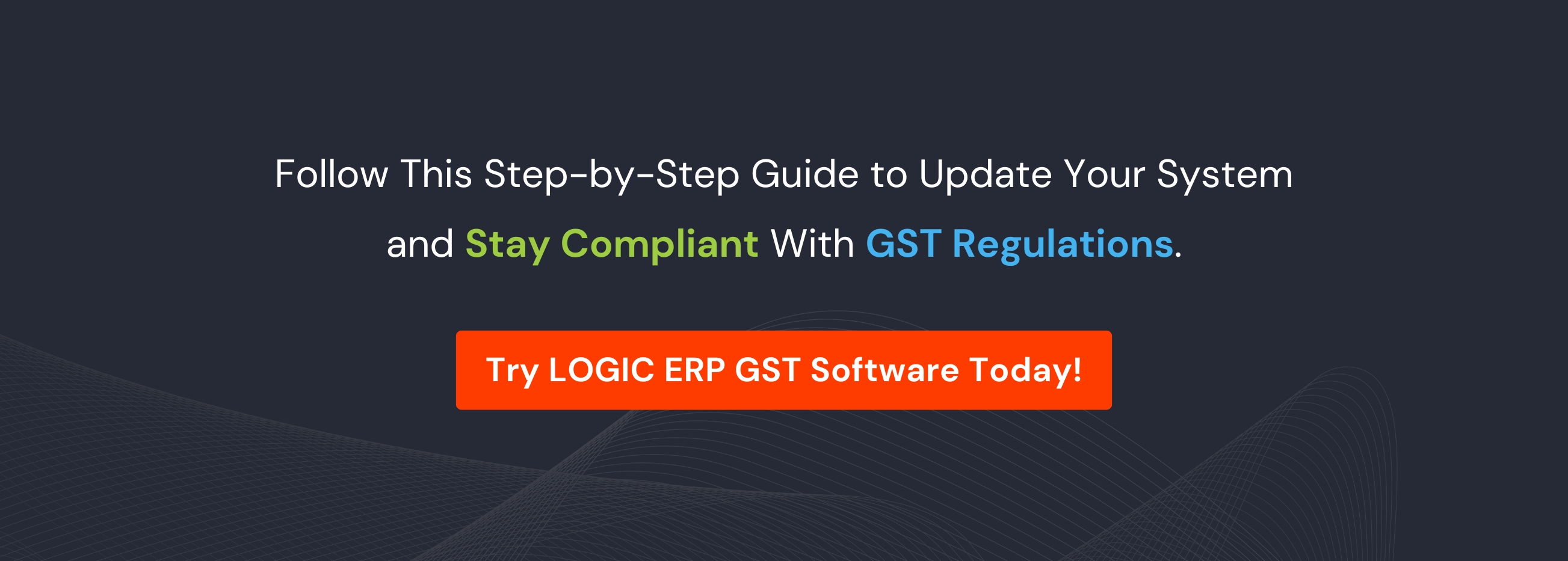Book Demo of LOGIC ERP GST Software Now!