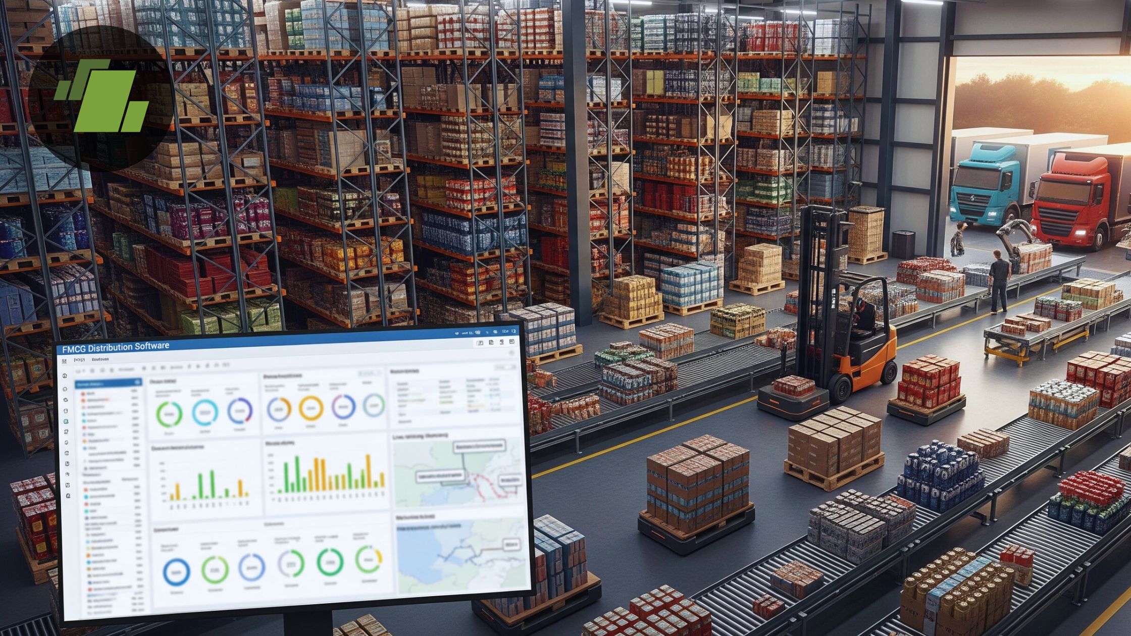 Manage Multi-Location Warehouses and Distributor Networks with FMCG Distribution Software