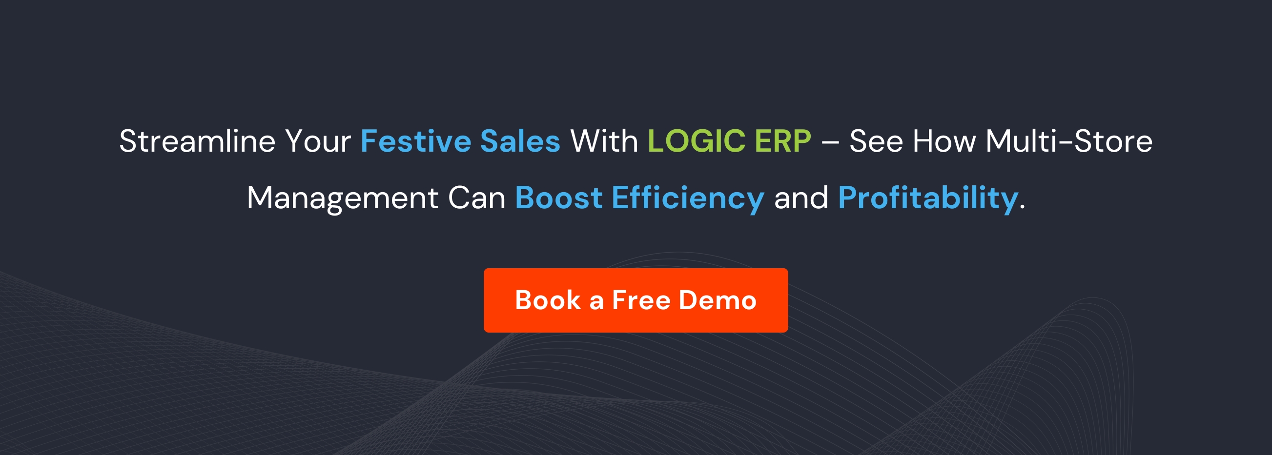 Book Demo of LOGIC ERP Retail Software Now!