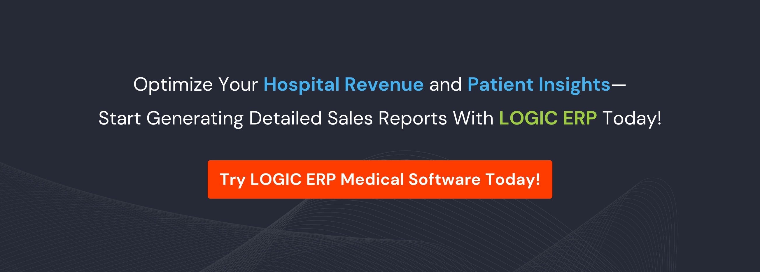 Book Demo of LOGIC ERP Medical Software Now!