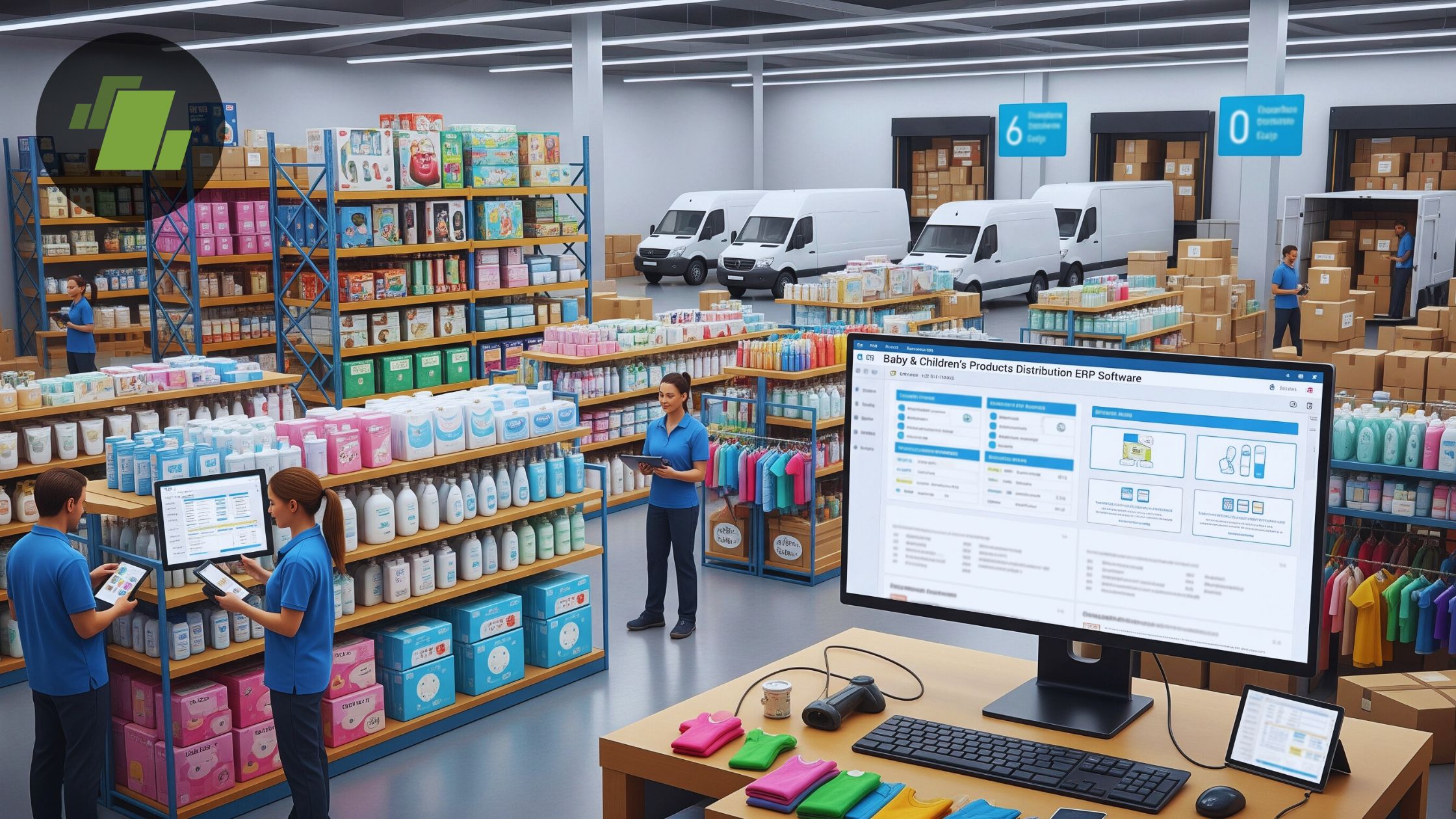 LOGIC ERP for Baby & Children’s Products Distribution: Complete Inventory, Accounting, and eCommerce Solution