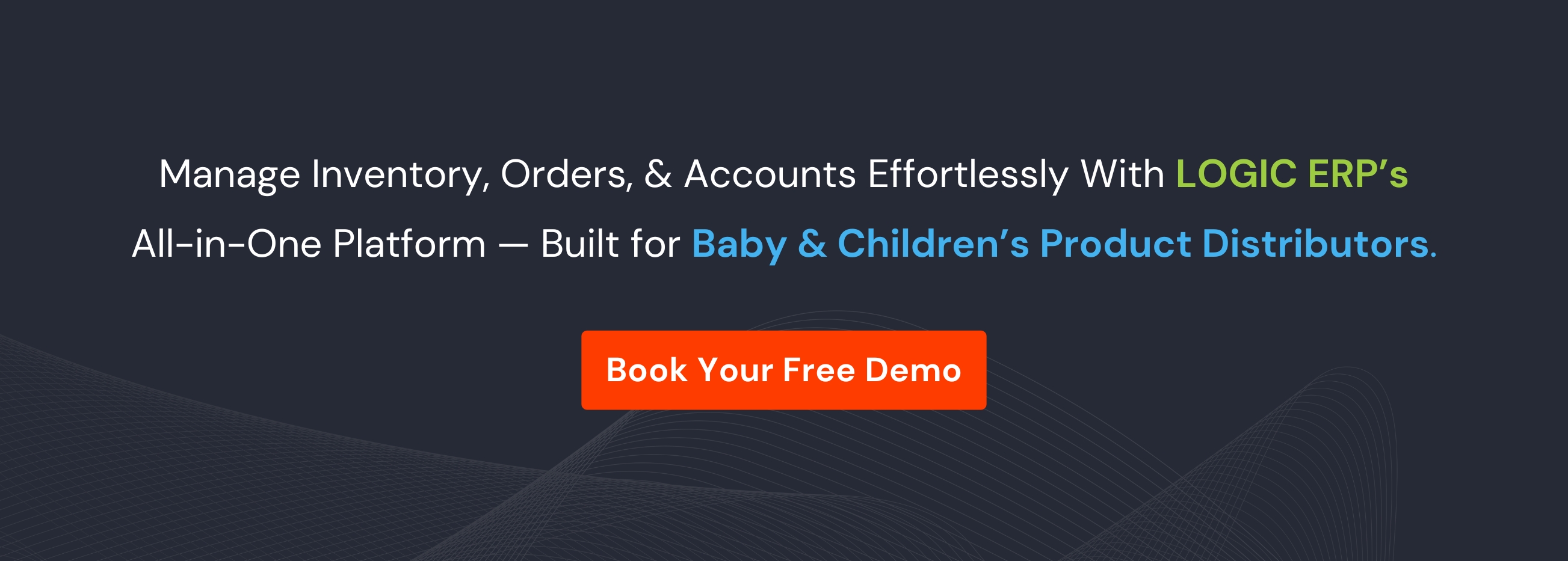 Book Demo of Baby Products Distribution Software Now!