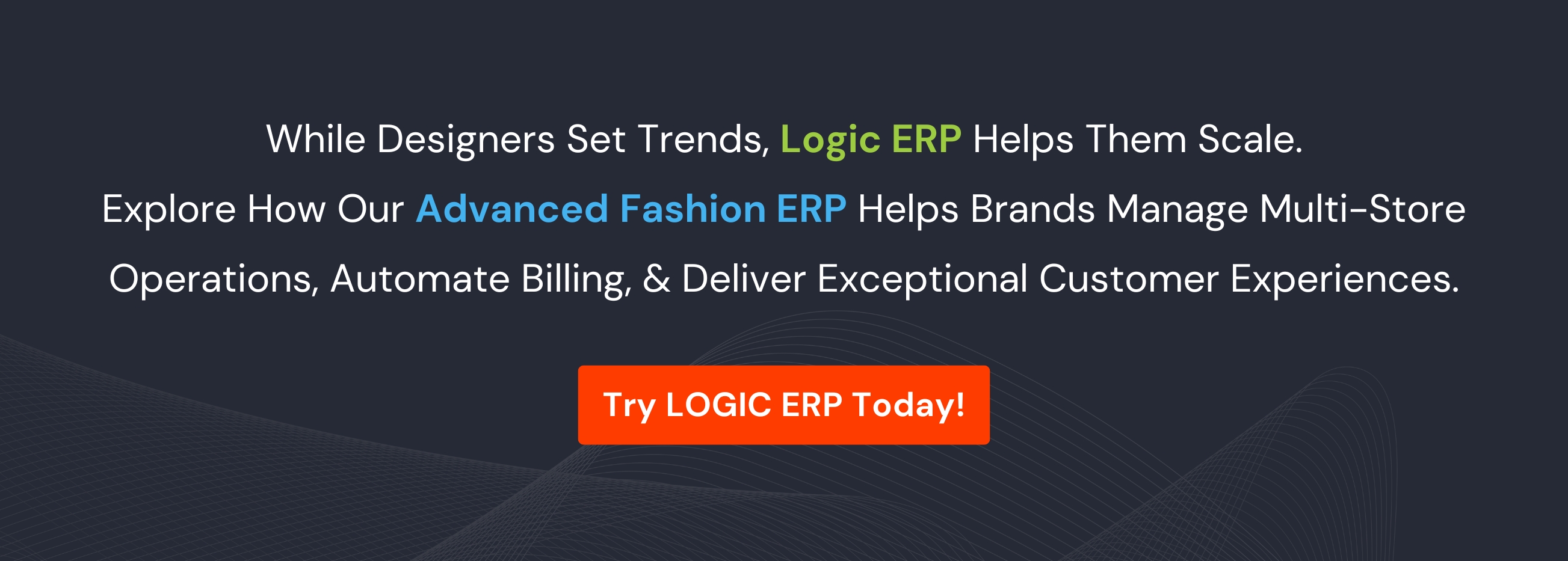 Book Demo of LOGIC ERP Lifestyle & Fashion Software Now!