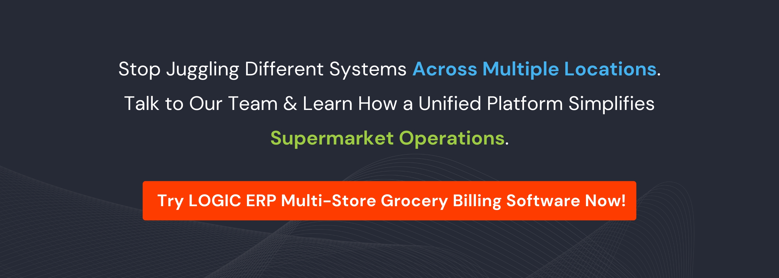 Book a Free Demo of LOGIC ERP Supermarket Software Now!