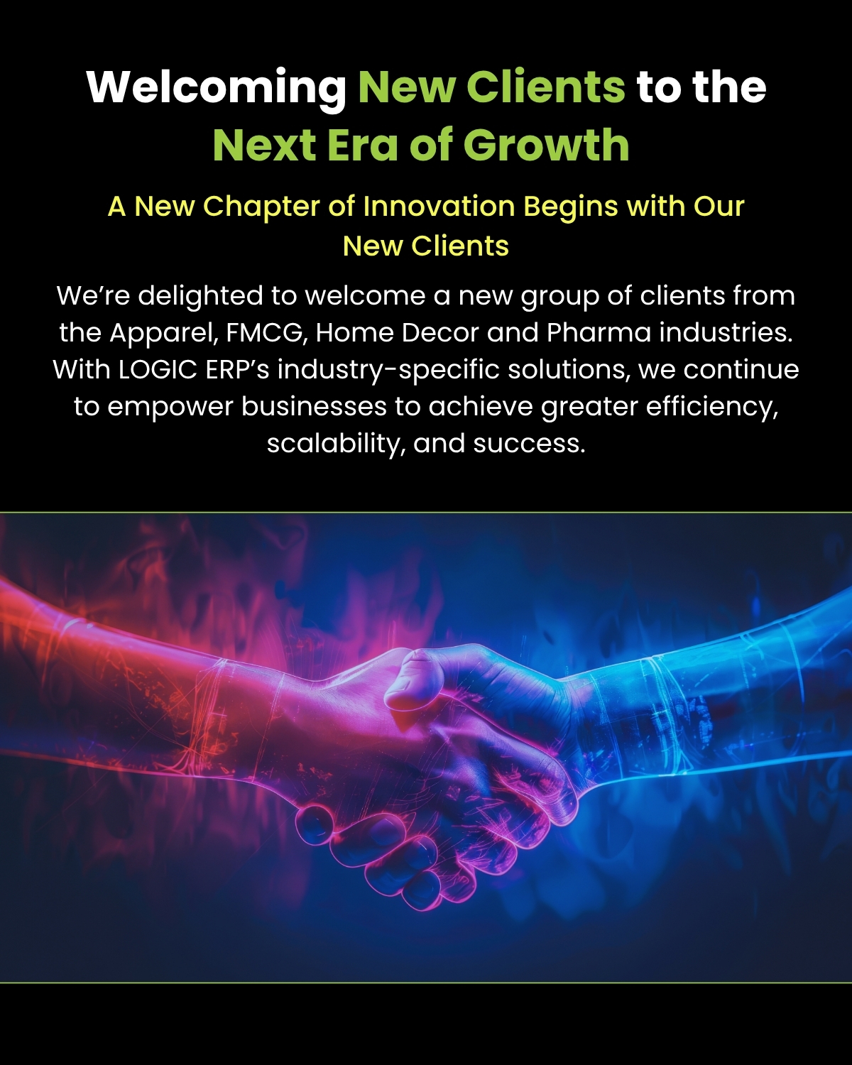 Powering the Next Wave of Industry Leaders with LOGIC ERP