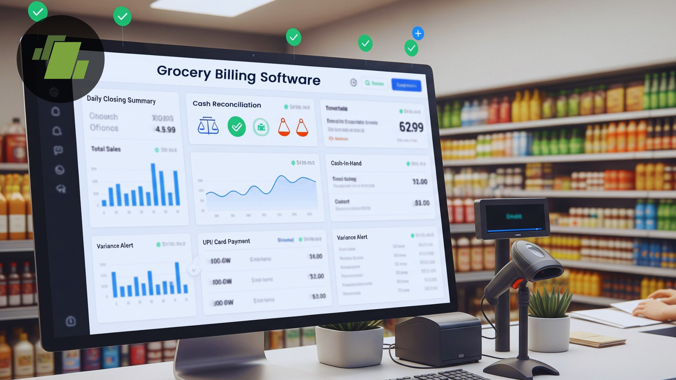 How Grocery Billing Software Simplifies Daily Closing & Cash Reconciliation