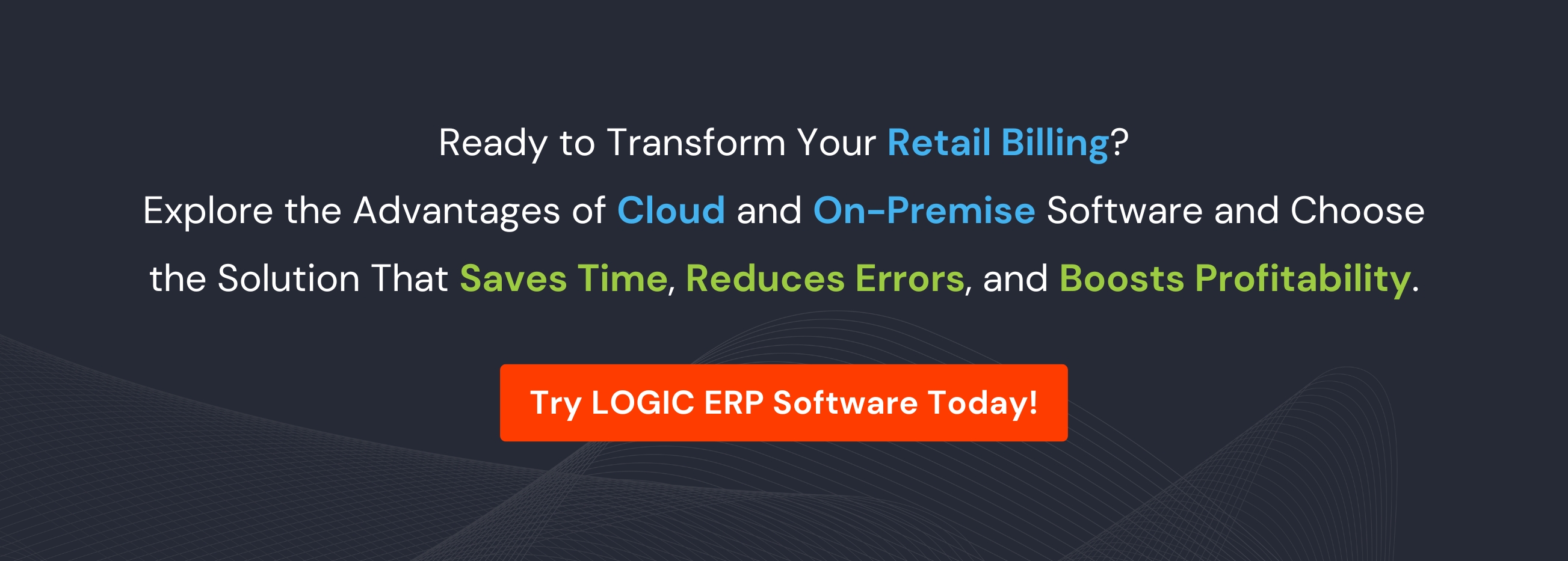 Book Demo of LOGIC ERP Retail Billing Software Now!