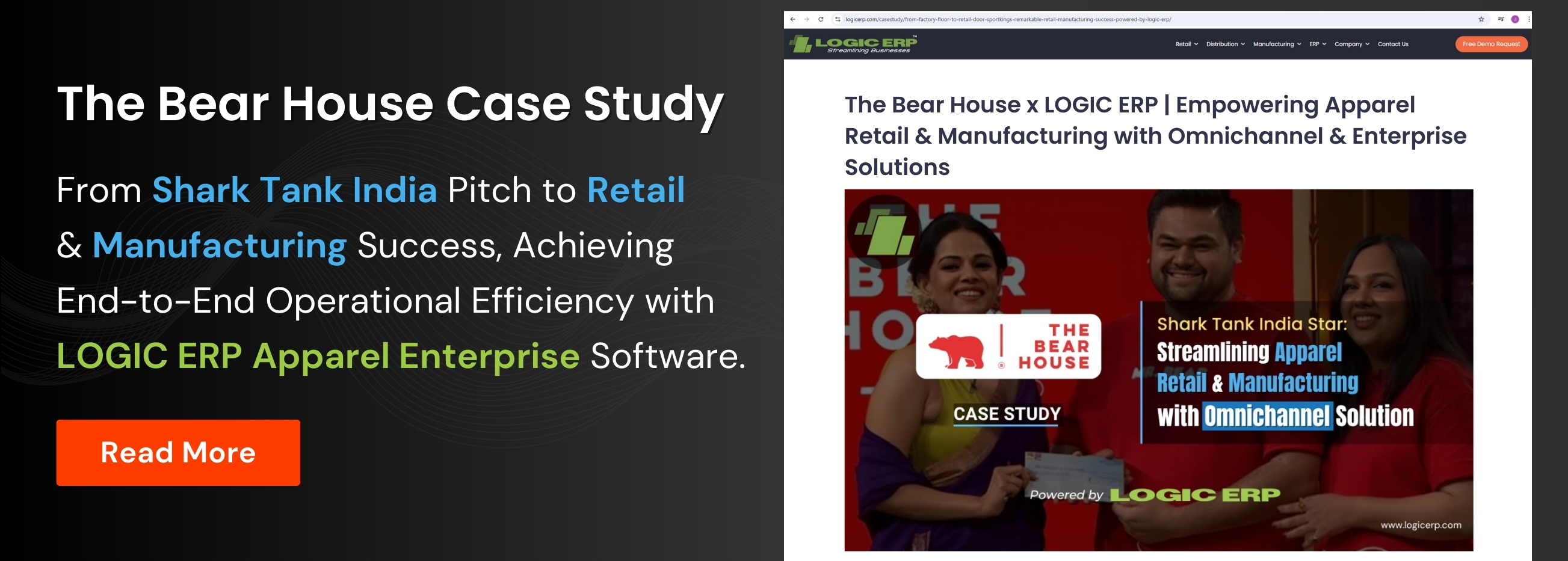 The Bear House X LOGIC ERP - Case Study