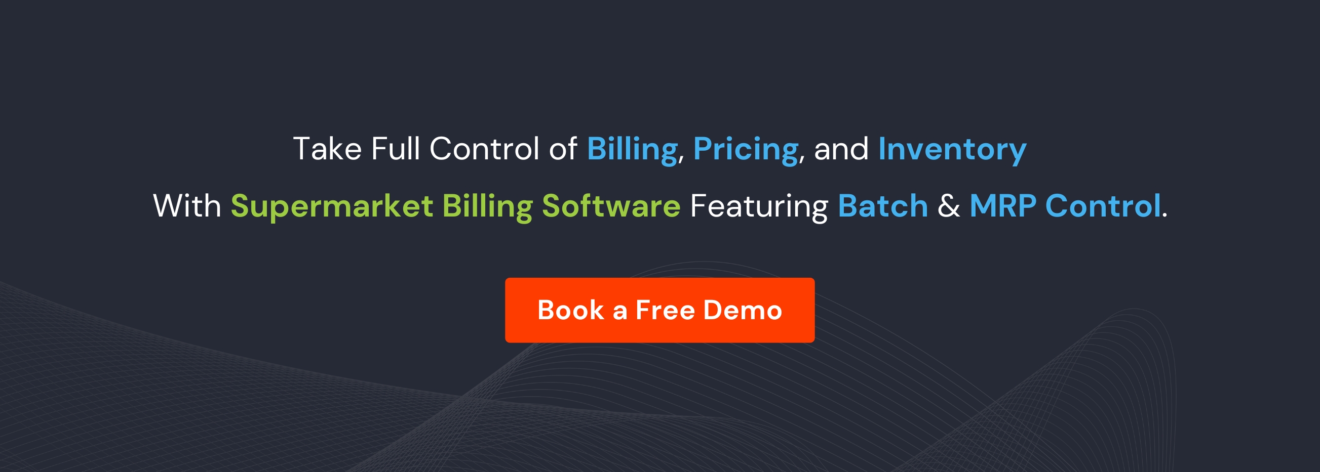 Book a Free Demo of LOGIC ERP Supermarket Billing Software
