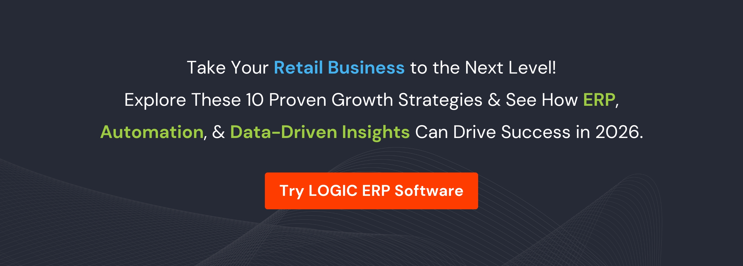 Book Demo of LOGIC ERP Retail Software Now!