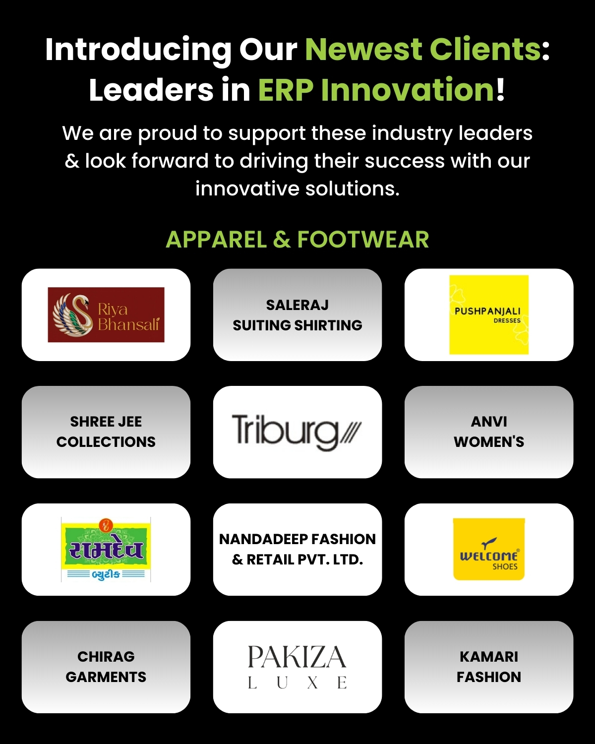 New Clients, A New Chapter with LOGIC ERP!