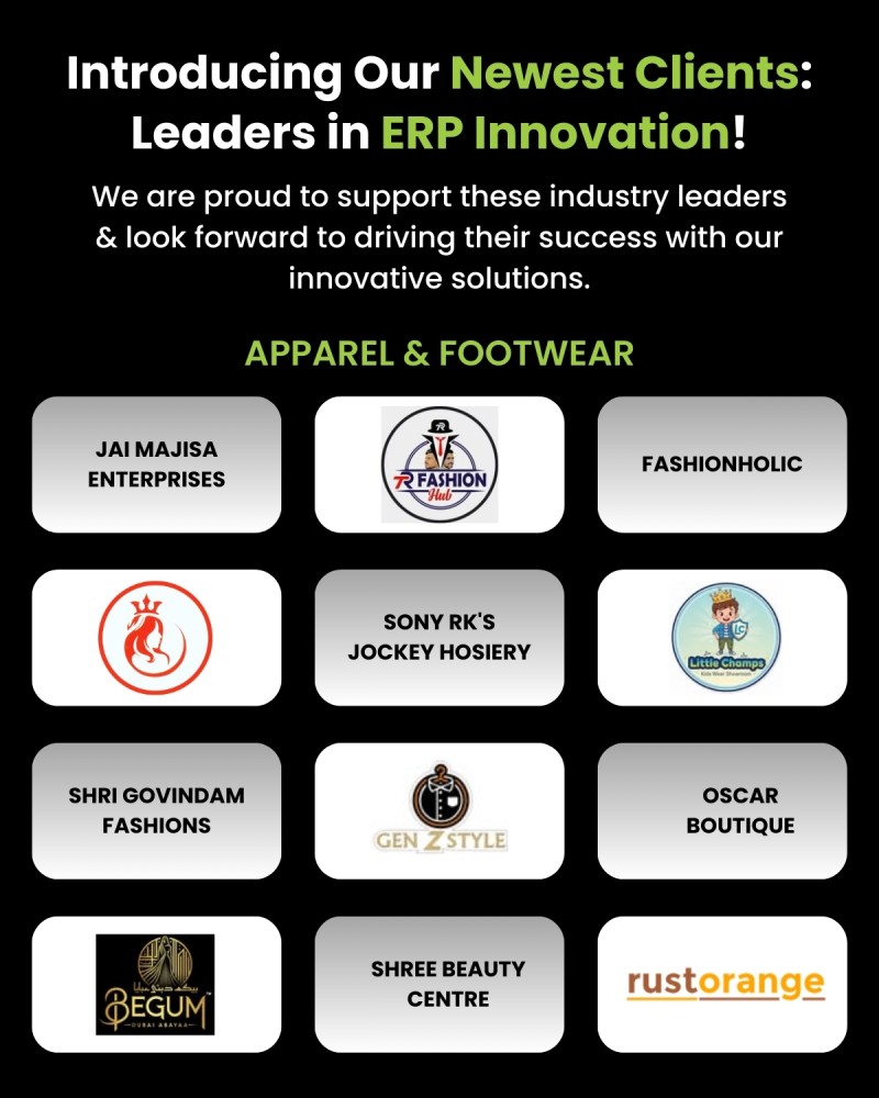 New Clients, New Era with LOGIC ERP!