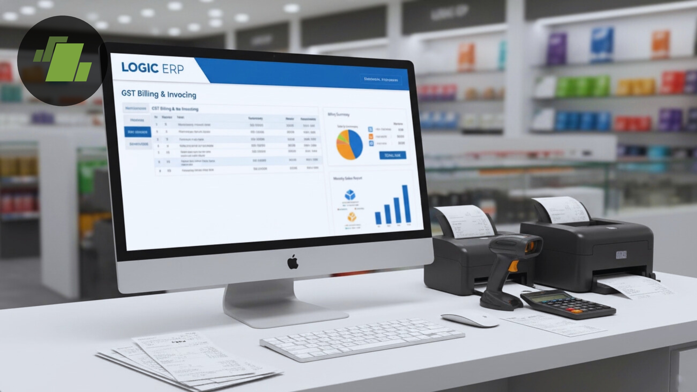 Billing Software: Complete Guide to GST Billing, Invoicing & Accounting with LOGIC ERP