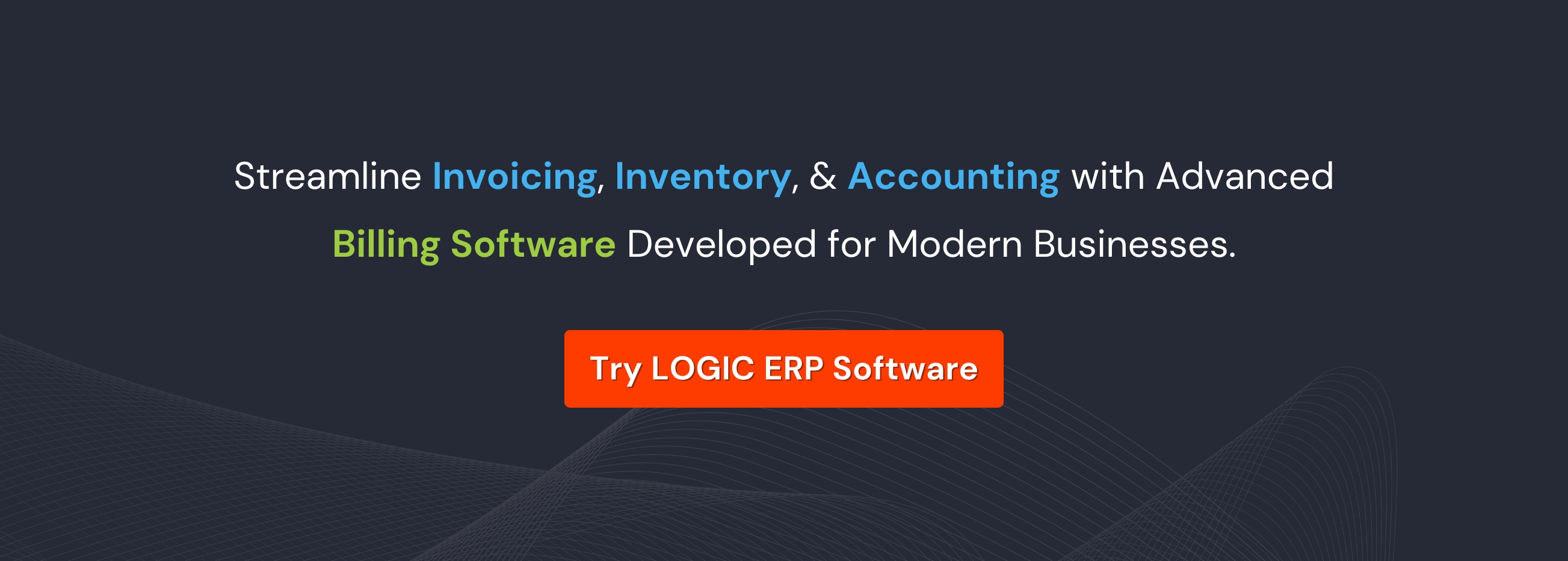 Book a Free Demo of LOGIC ERP Billing Software Now!