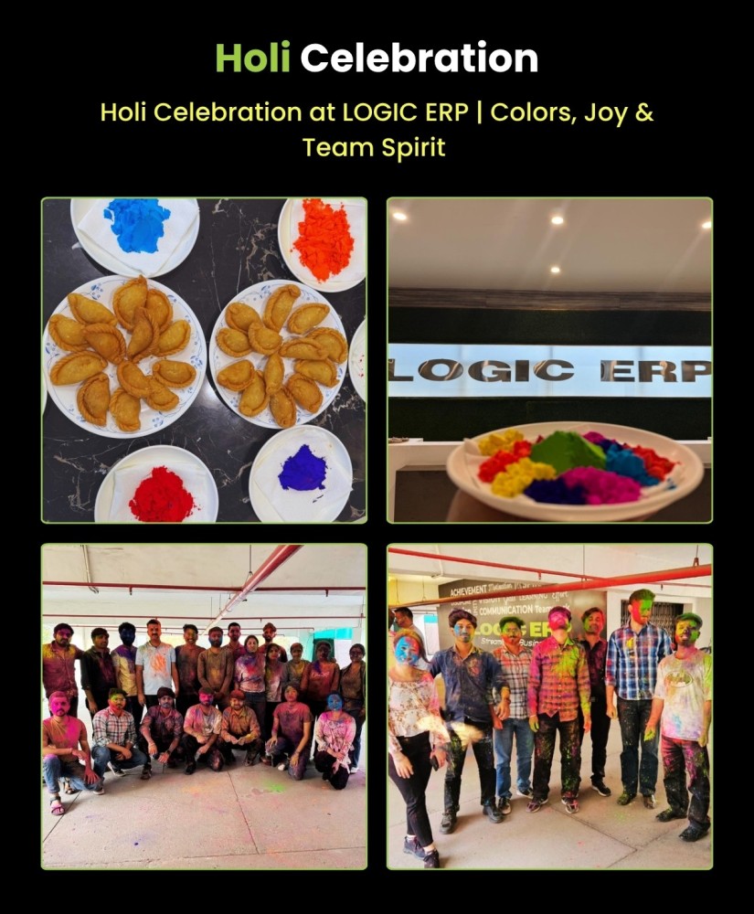 Holi Celebration at LOGIC ERP