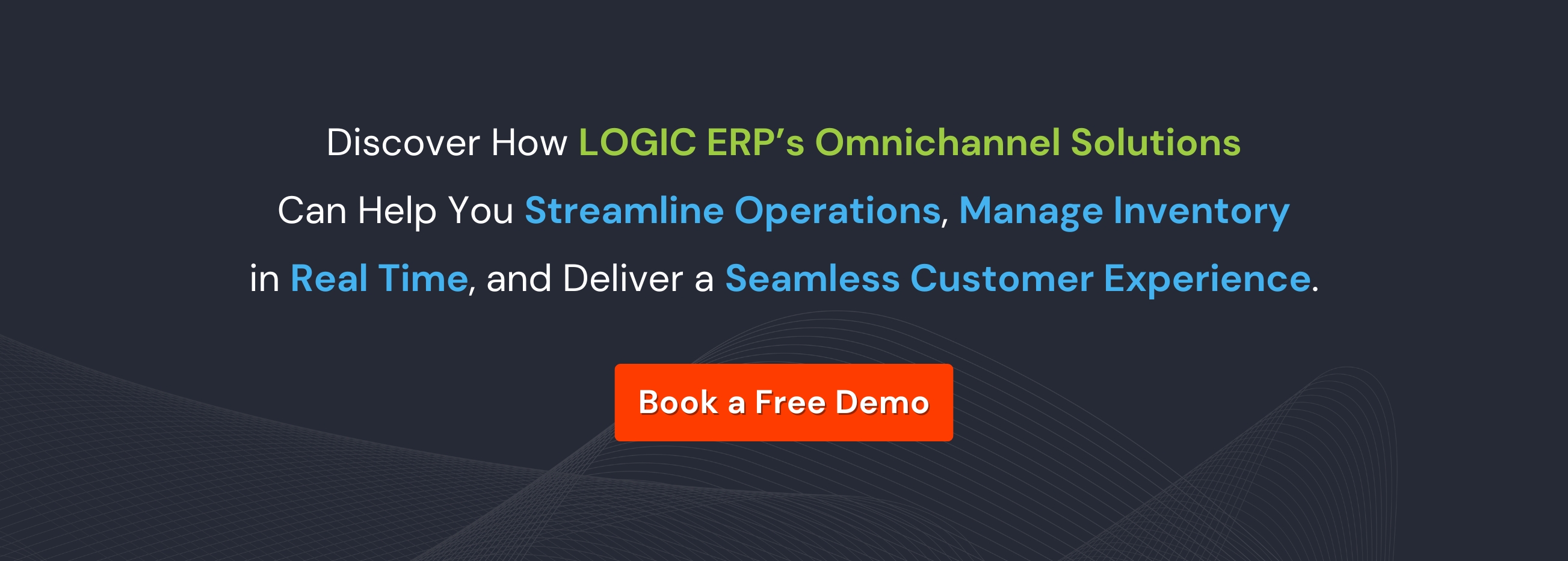 Book a Free Demo of LOGIC ERP Software Now!
