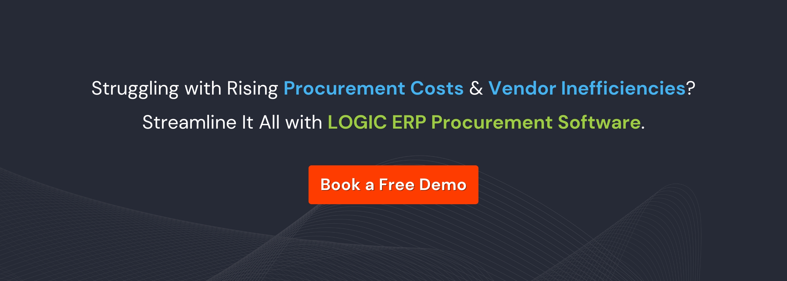 Book a Free Demo of LOGIC ERP Software Now!