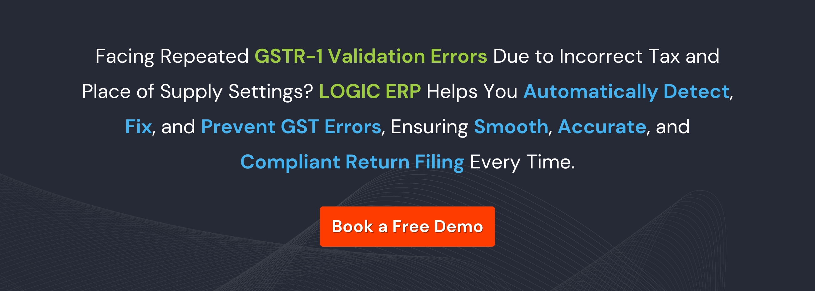 Book a Free Demo of LOGIC ERP Software Now!