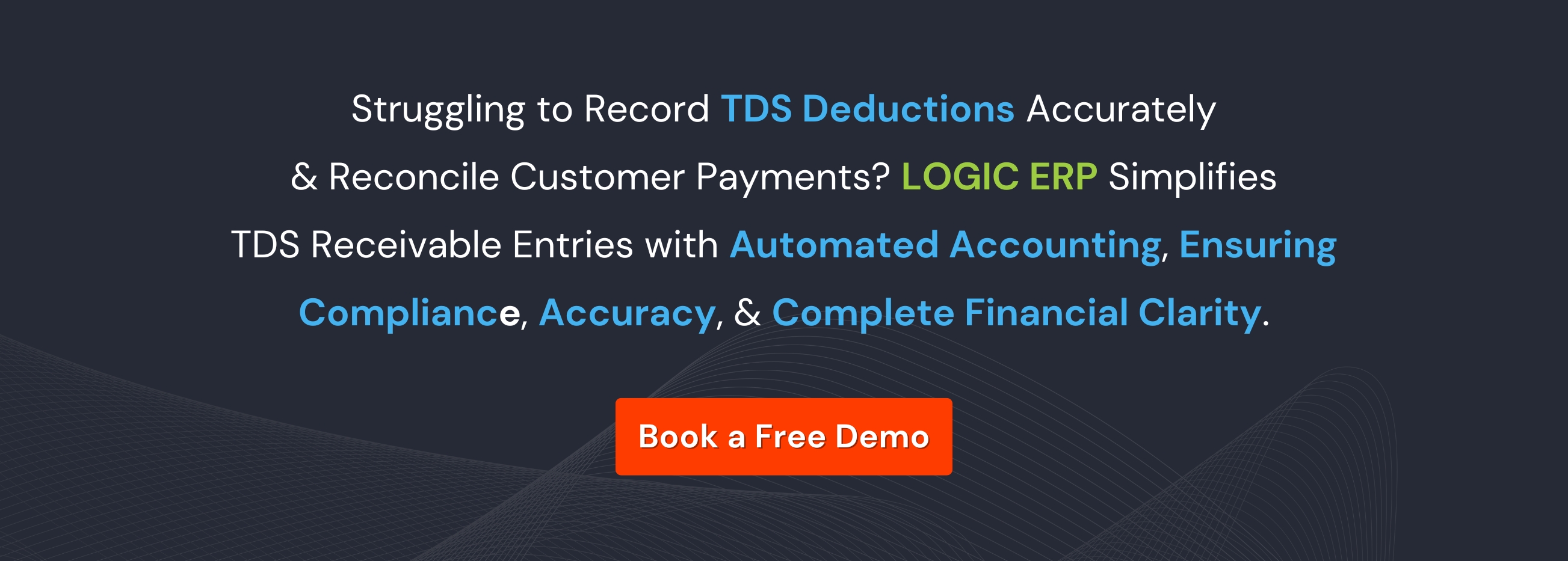 Book a Free Demo of LOGIC ERP Software Now!