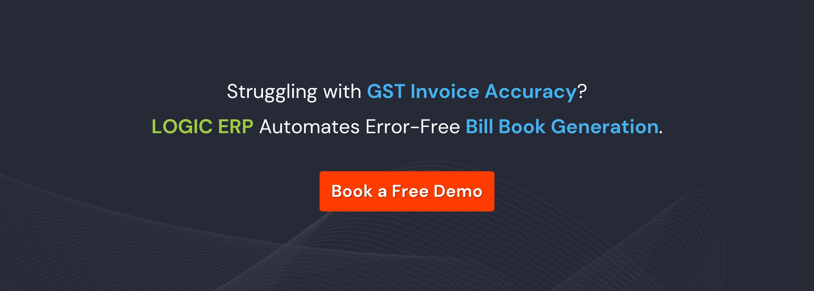 Book a Free Demo of LOGIC ERP Software Now!