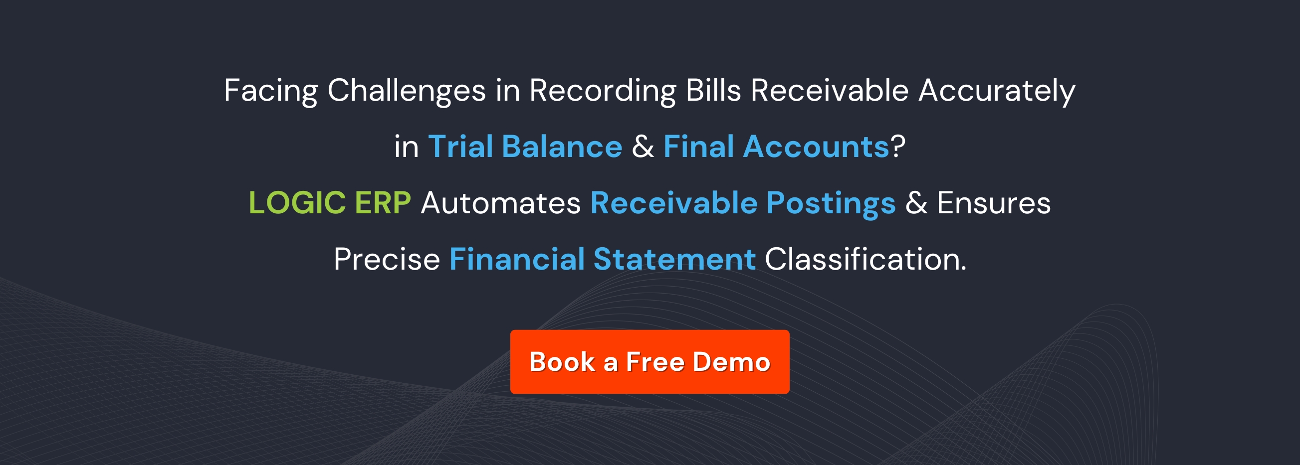 Book a Free Demo of LOGIC ERP Software Now!