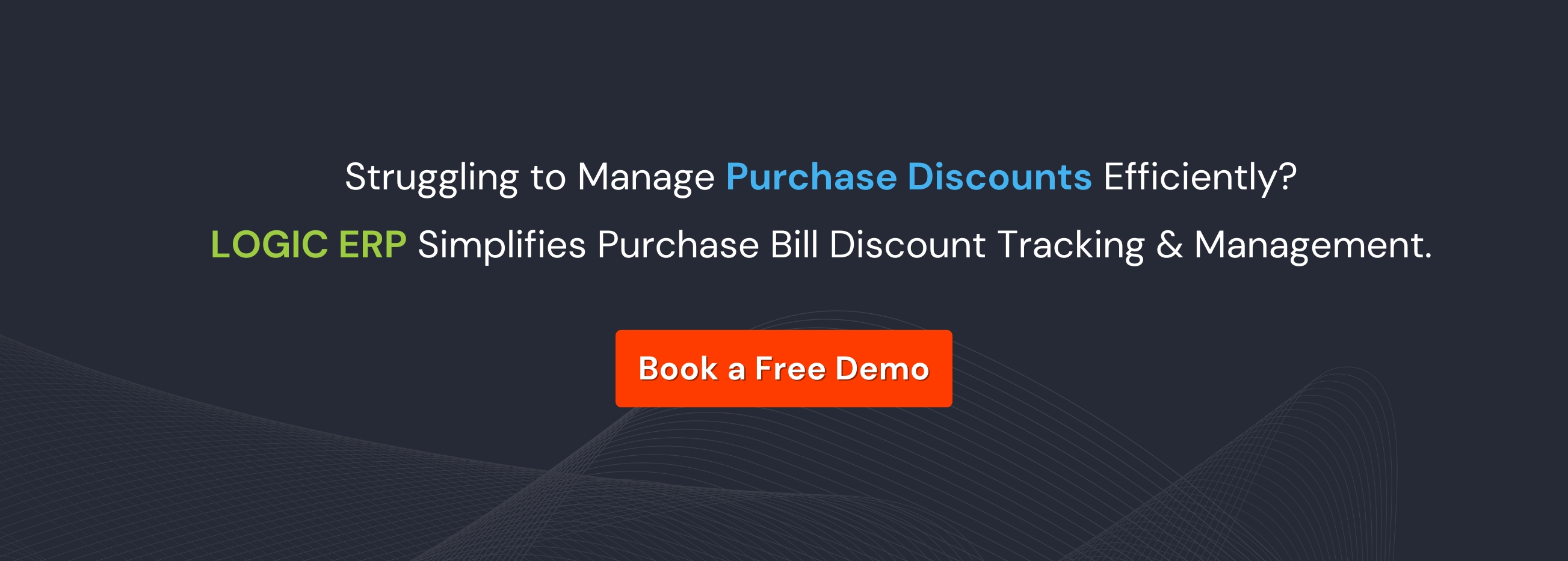 Book a Free Demo of LOGIC ERP Software Now!