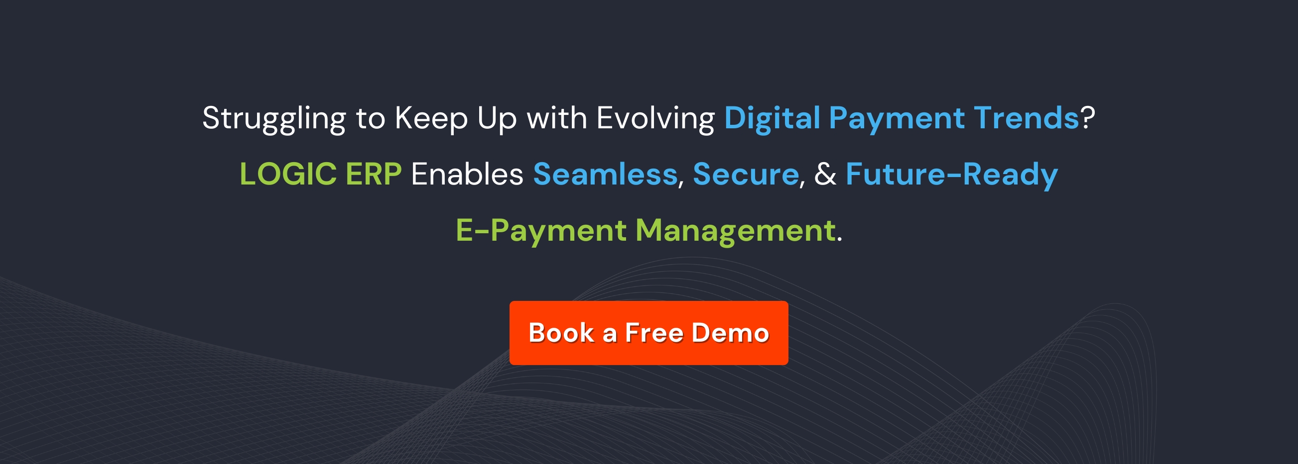Book a Free Demo of LOGIC ERP Software Now!