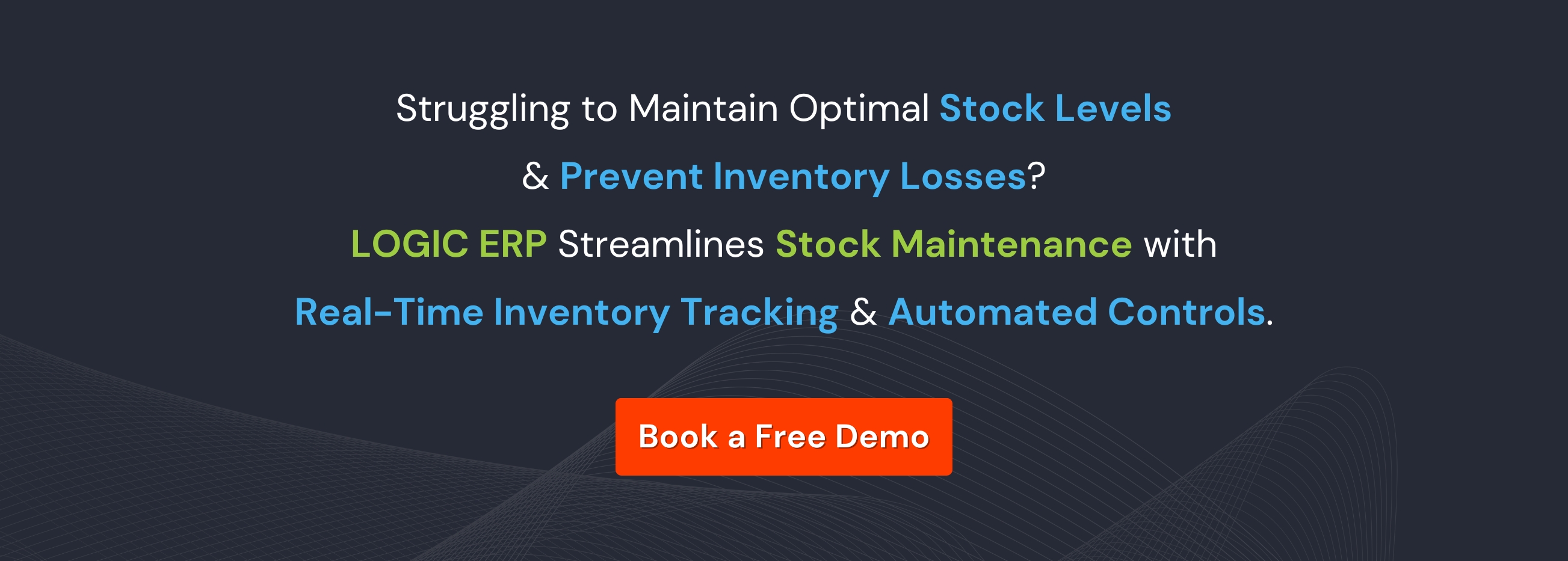 Book a Free Demo of LOGIC ERP Software Now!