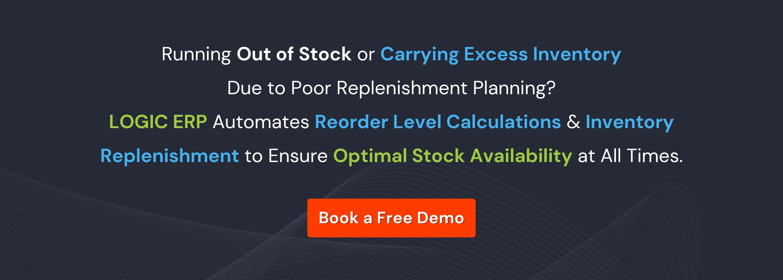 Book a Free Demo of LOGIC ERP Software Now!