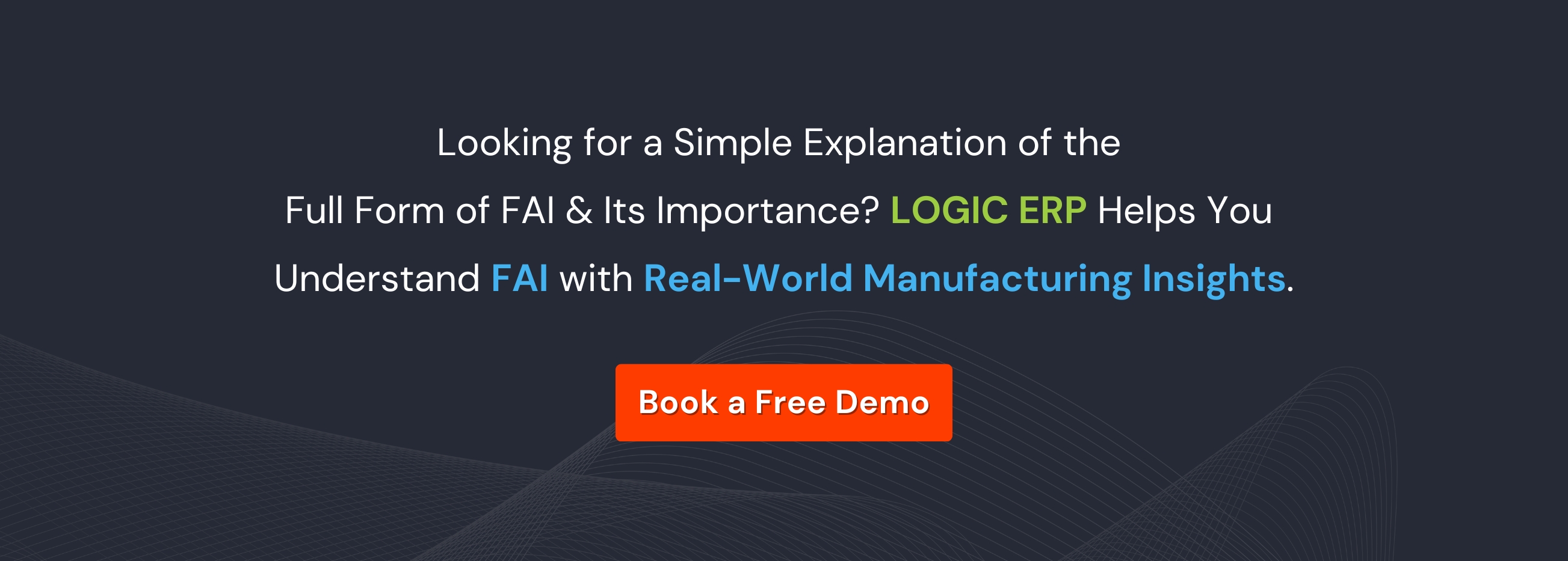 Book a Free Demo of LOGIC ERP Software Now!