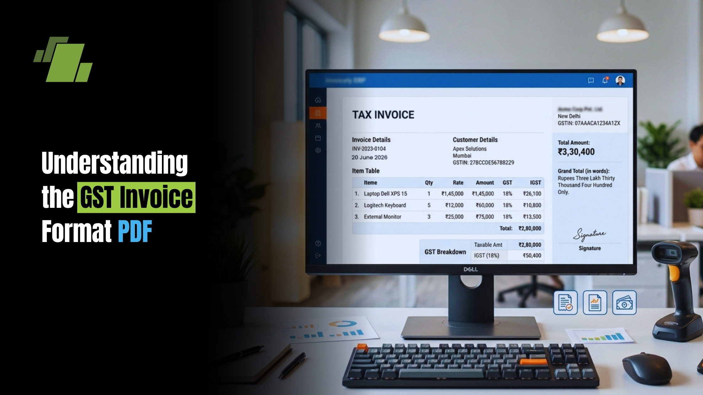 Understanding the GST Invoice Format PDF