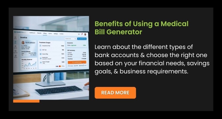 Benefits of Using a Medical Bill Generator