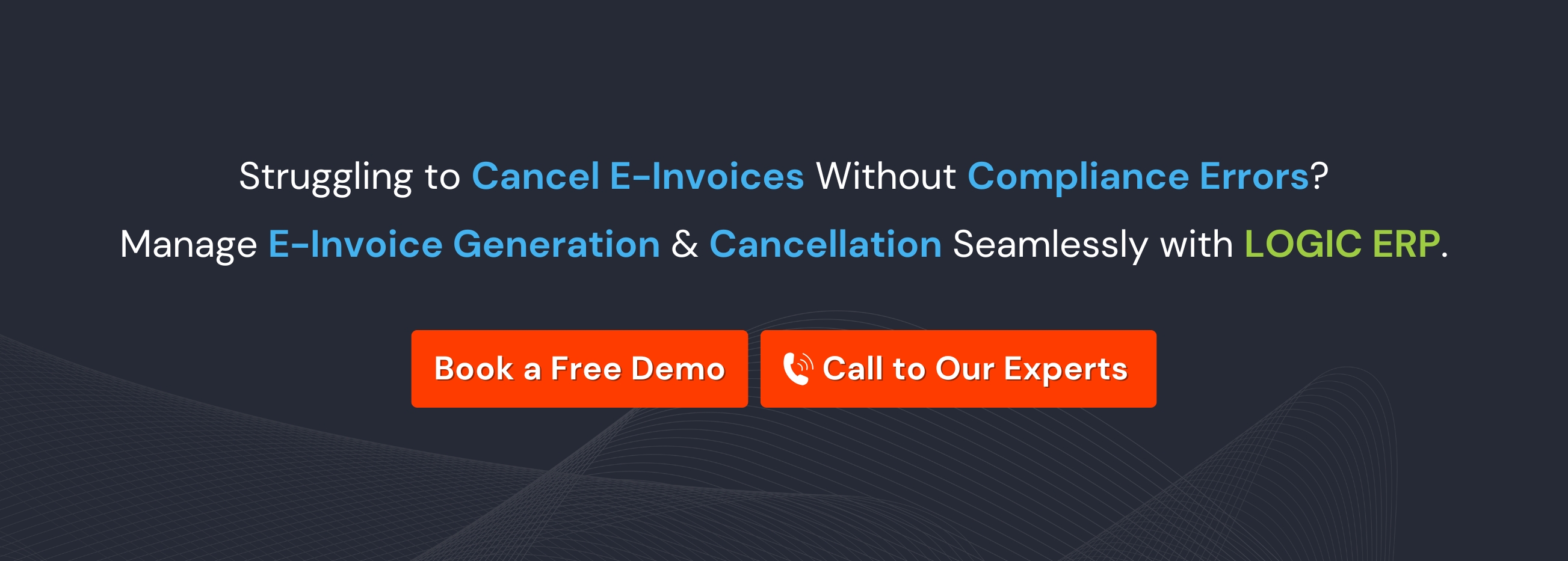 Book a Free Demo of LOGIC ERP Software Now!