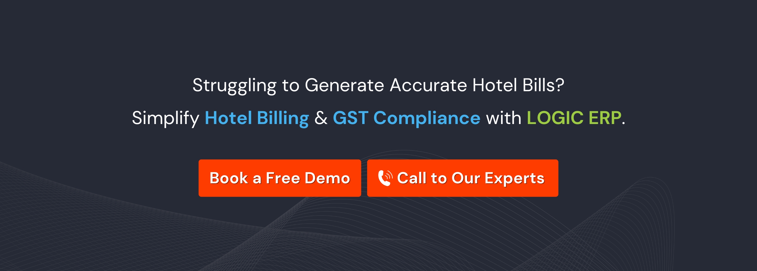 Book a Free Demo of LOGIC ERP Software Now!