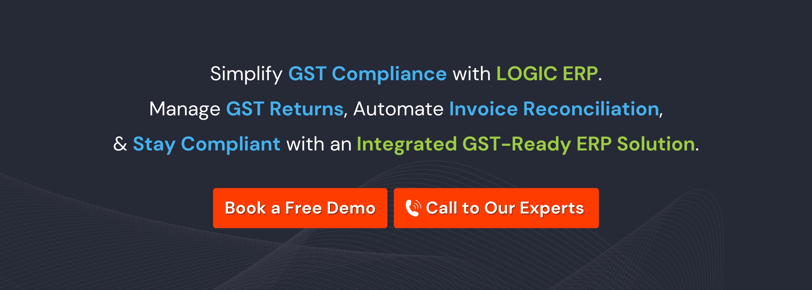 Book a Free Demo of LOGIC ERP Software Now!