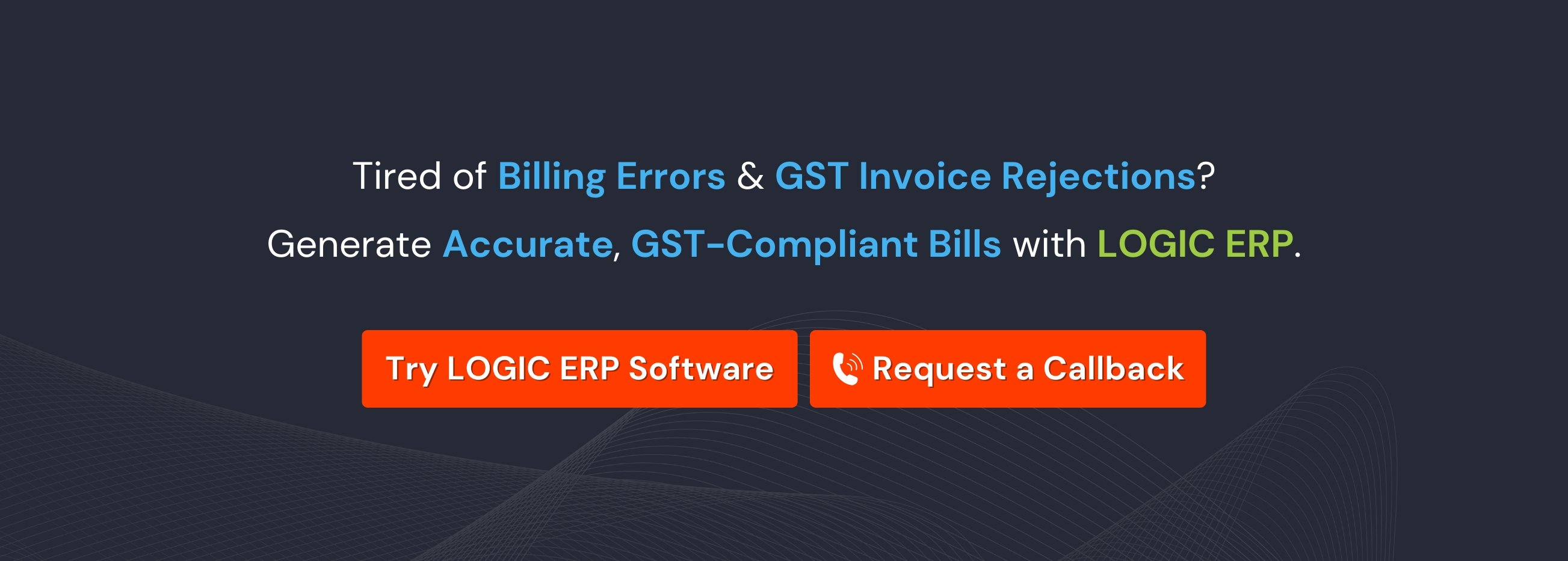 Book a Free Demo of LOGIC ERP Software Now!