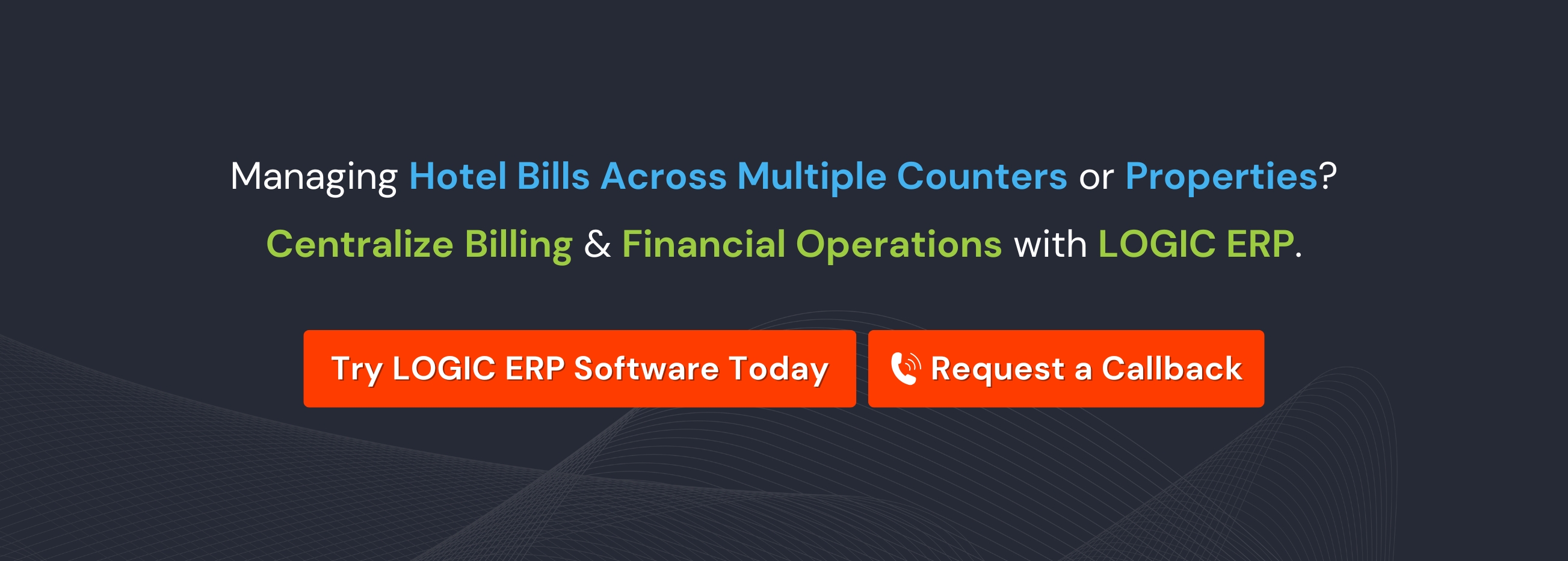 Book a Free Demo of LOGIC ERP Software Now!