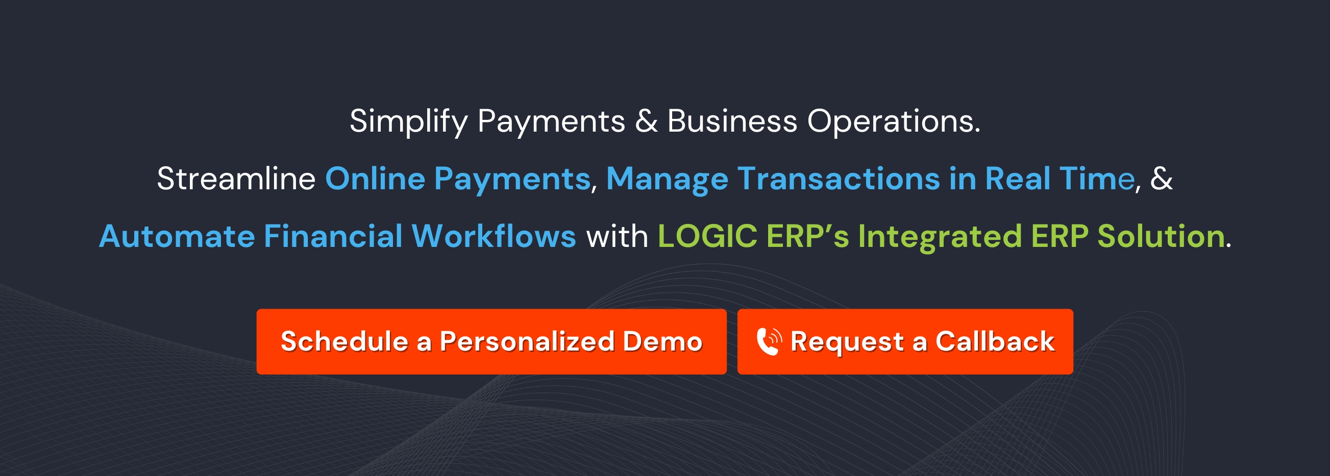 Book a Free Demo of LOGIC ERP Software Now!