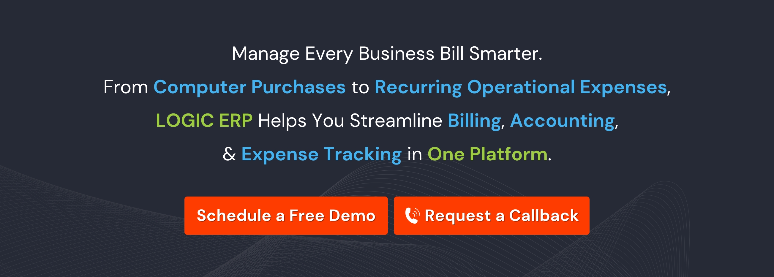 Book a Free Demo of LOGIC ERP Software Now!