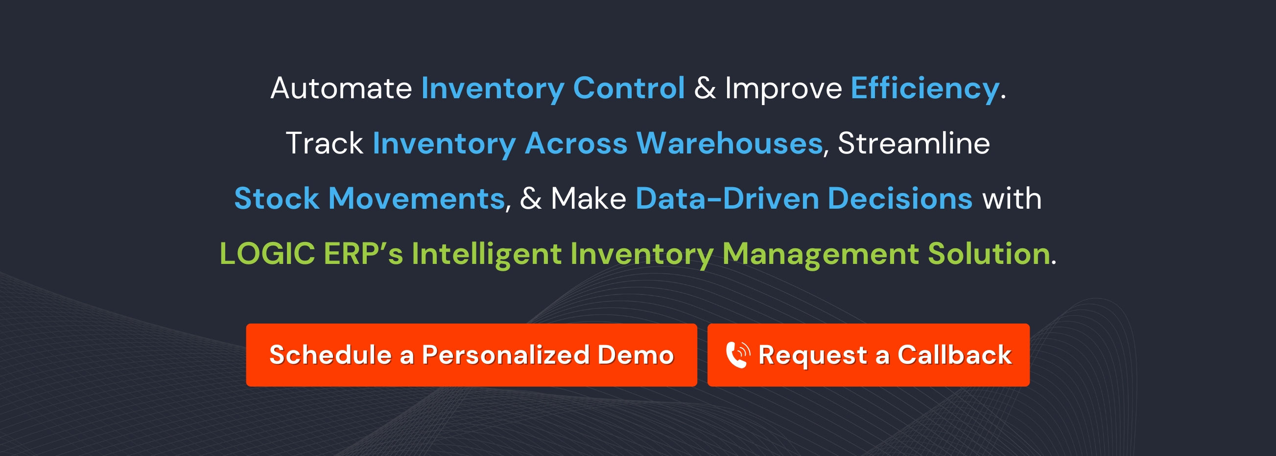 Book a Free Demo of LOGIC ERP Software Now!